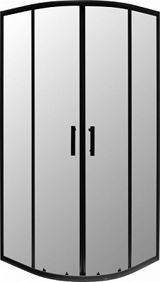 Душова кабіна ScandiSPA CADI BLACK 90х90х195 см