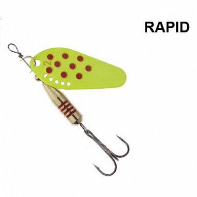 Блесна-вертушка Fishing ROI 11 г Rapid 1921 yellow