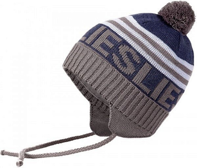 Шапка ESLI р.48-50 темно-сірий з синім 17С-9СП