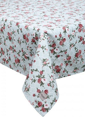 Скатерть Romantic Маленькие розы 136x220 см разноцветный La Nuit 