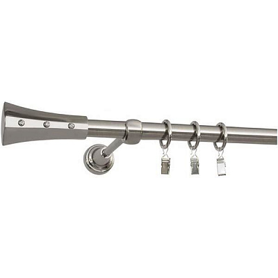 Карниз Bojanek Santiago одинарний укомплектований d19 мм 200 см сталь