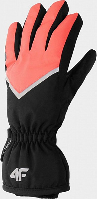 Варежки 4F GLOVES FNK F039 4FJAW22AFGLF039-21S р. L коралловый