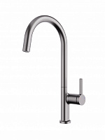 Смеситель для кухни Aqua Rodos BARI 06 Gun Metal