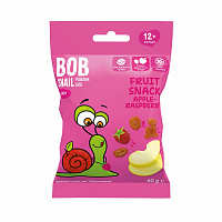 Снеки Bob Snail Яблуко-малина, 40г