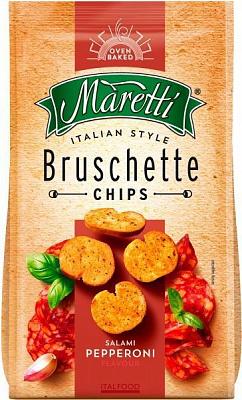 Брускети Maretti Salami peperoni 70 г (3800205873358)