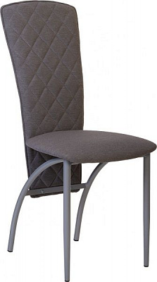 Стілець обідній Nowy Styl ALICE ALU (BOX-4) (CH) GD-51 алюміній/сірий