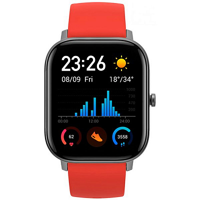 Смарт-годинник Amazfit GTS Vermillion orange (538919)