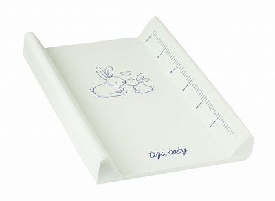 Пеленальный матрасик мятный Tega baby 50х70 см