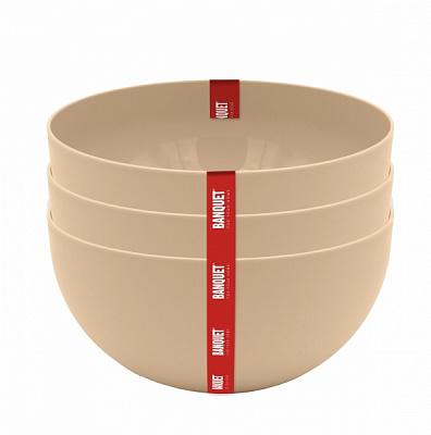 Набор салатников CULINARIA CARAMEL 950 мл Banquet