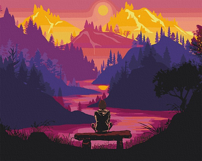 Картина за номерами Гармонія з природою 10537-AC 40х50 см ArtCraft