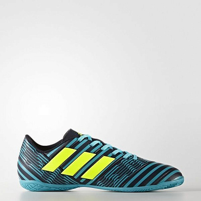 Футзальне взуття Adidas NEMEZIZ 17.4 S82472 р. 7,5 синий