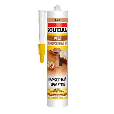 Герметик Soudal для паркету 310 мл бук