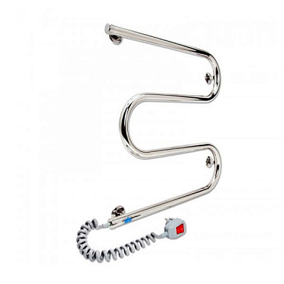 Рушникосушарка електрична Evro-Termo Моно 25 РС3 500х500 Ліве підключення