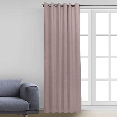 Штора Moda 200х268 см розовый Decora