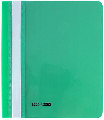 Скоросшиватель без перфорації А5 фактура глянець Economix E31507-04