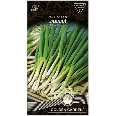 Насіння Golden Garden цибуля-батун Зимова 1г