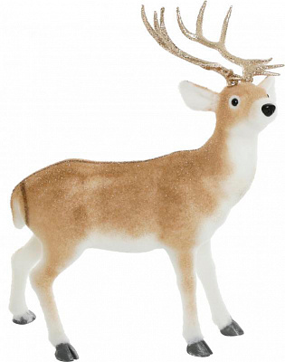 Декоративна фігура Олень стоячий B40914BR-4-8 56 см