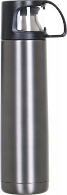 Термос 700 мл 8086-8 графитовый Bergamo