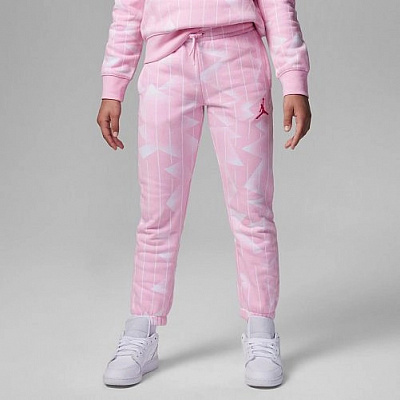 Штани Nike JDG ESSENTIALS AOP FLC PANT 45C594-A0W р. S рожевий