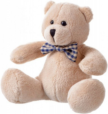 М'яка іграшка Same Toy Ведмедик бежевий 13 см THT674