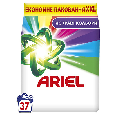 Стиральный порошок для машинной и ручной стирки Ariel Аква-Пудра Color 5 кг