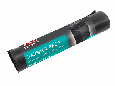 Мешки для бытового мусора PROservice крепкие 240 л 5 шт. (4823071621822)