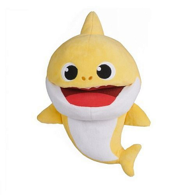 Игрушка интерактивная BABY SHARK с изменением темпа воспроизведения_Малыш Акуленок 30 см 61181