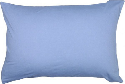 Набор наволочек трикотажных 2 шт. 50x70 см серо-голубой Home Line 