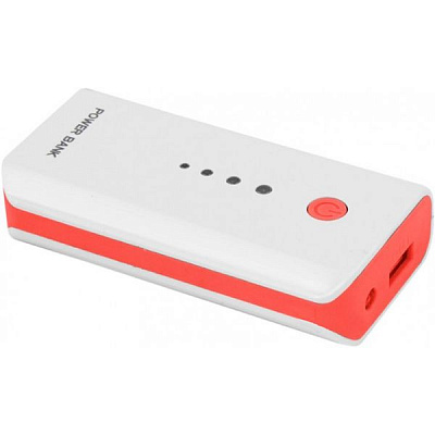 Зарядний пристрій Esperanza 5200 mAh white/red (EMP104WR)