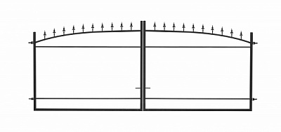 Каркас ворот Укритарм Практик 4000х1600 мм