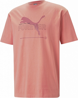 Футболка Puma ESS BETTER RELAXED GRAPHIC TEE 67329748 р.2XL розовый
