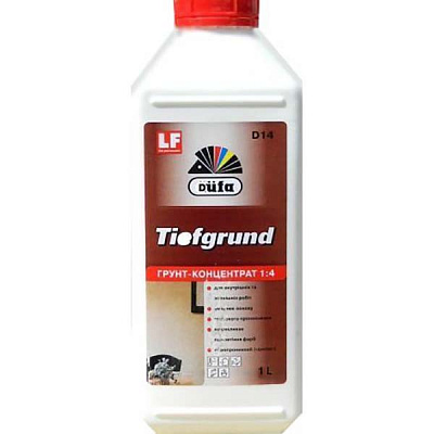 Грунтовка глубокопроникающая Dufa Tiefgrund D14 1 л