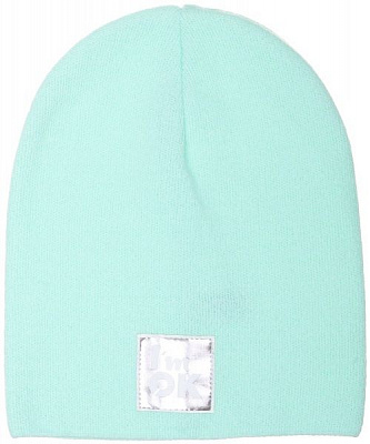 Шапочка детская для девочки Kraft+ арт. 2550 р.52-54 мятный 