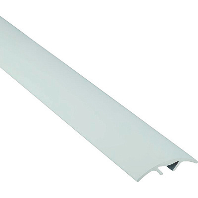 Поріжок алюмінієвий декорований Braz Line приховане кріплення 28x2700 мм білий матовий