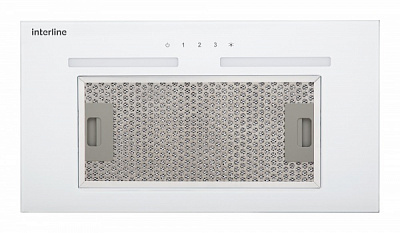 Витяжка Interline SWAY WH A/60 GL/S