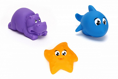 Игровой набор для ванной ТехноК серии Зверята 7471