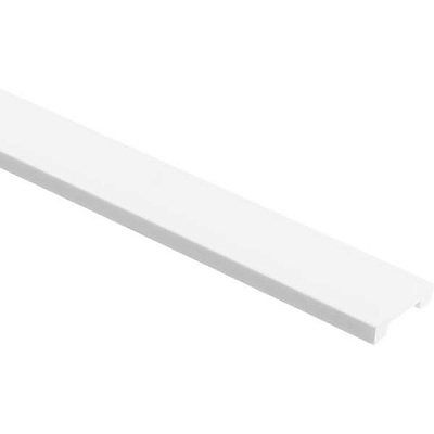 Плинтус Elegance LPC-23 Cezar белый 15,3х68,4х2000 мм 