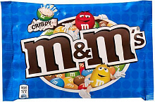 Драже M&M's Crispy с рисовыми шариками 36 г (5000159304245) 