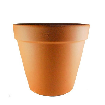 Горщик DEROMA Standard Terracotta круглий 18 л коричневий (01350IZ)