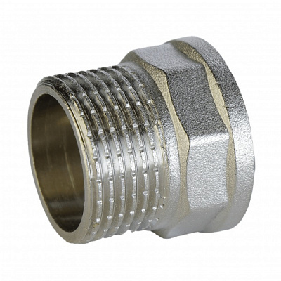 Перехідник ВЗ VA 1 х 1 нікельований