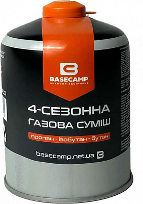 Баллон газовый BaseCamp 4 Season Gas BCP 70400 450 г 