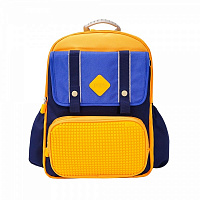 Рюкзак шкільний Upixel Dreamer Space School Bag cиньо-жовтий (U23-X01-B)