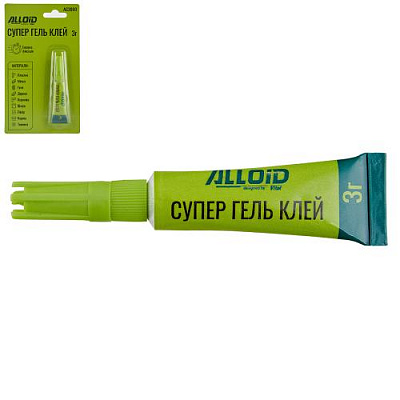 Суперклей-гель Alloid 3 г AG3000