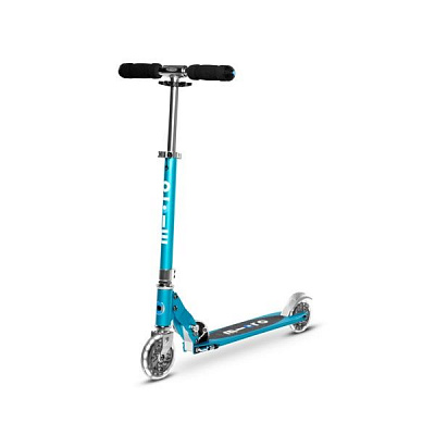 Самокат Micro Sprite LED блакитний