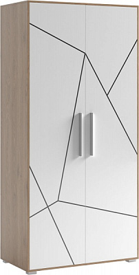 Шкаф Світ Меблів 2Д Тони дуб артизан 