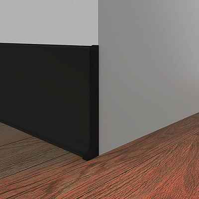 Заглушка левая АЛЮПРО ПАС 4729 черный мат 40 мм