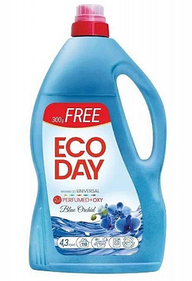 Гель для машинной и ручной стирки ONIKS ECO DAY UNIVERSAL Blue Orchid 4300 л