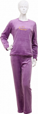 Піжама жіноча La Nuit Princess Dusty Lavender р. M лавандовий