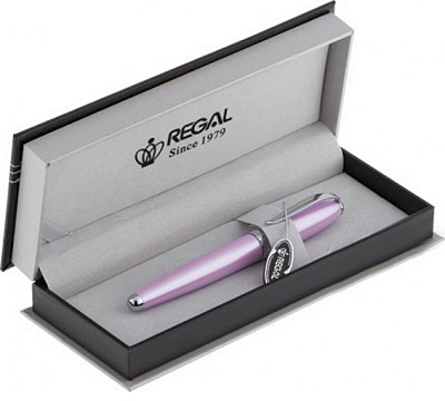 Ручка шариковая REGAL R87210.P.B розовая 