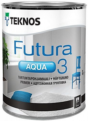 Емаль TEKNOS Futura AQUA 3 база 1 мат 2,7л